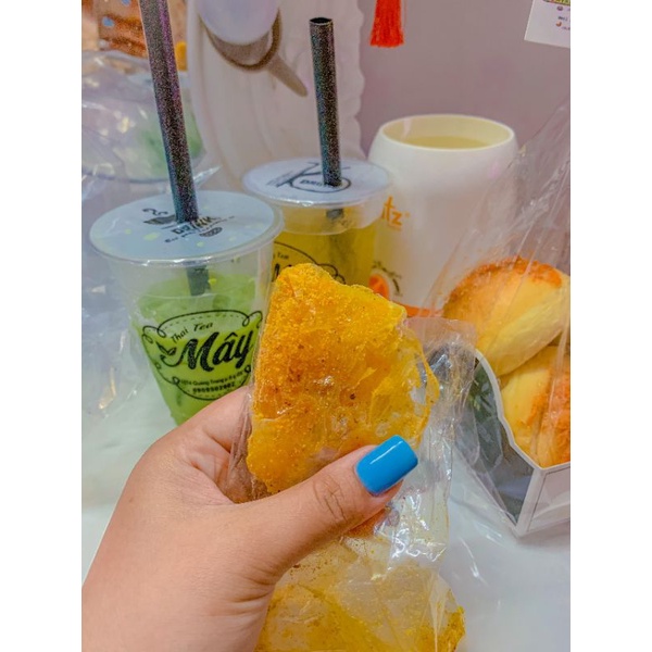 Bánh Tráng Xâu Dầu Muối Vàng