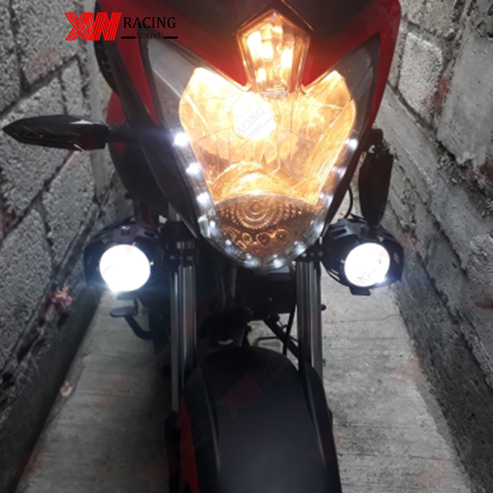 Đèn Pha Led 12v U5 Cho Suzuki Ltz400 Bandit Sv650 Gsxr Gsxs