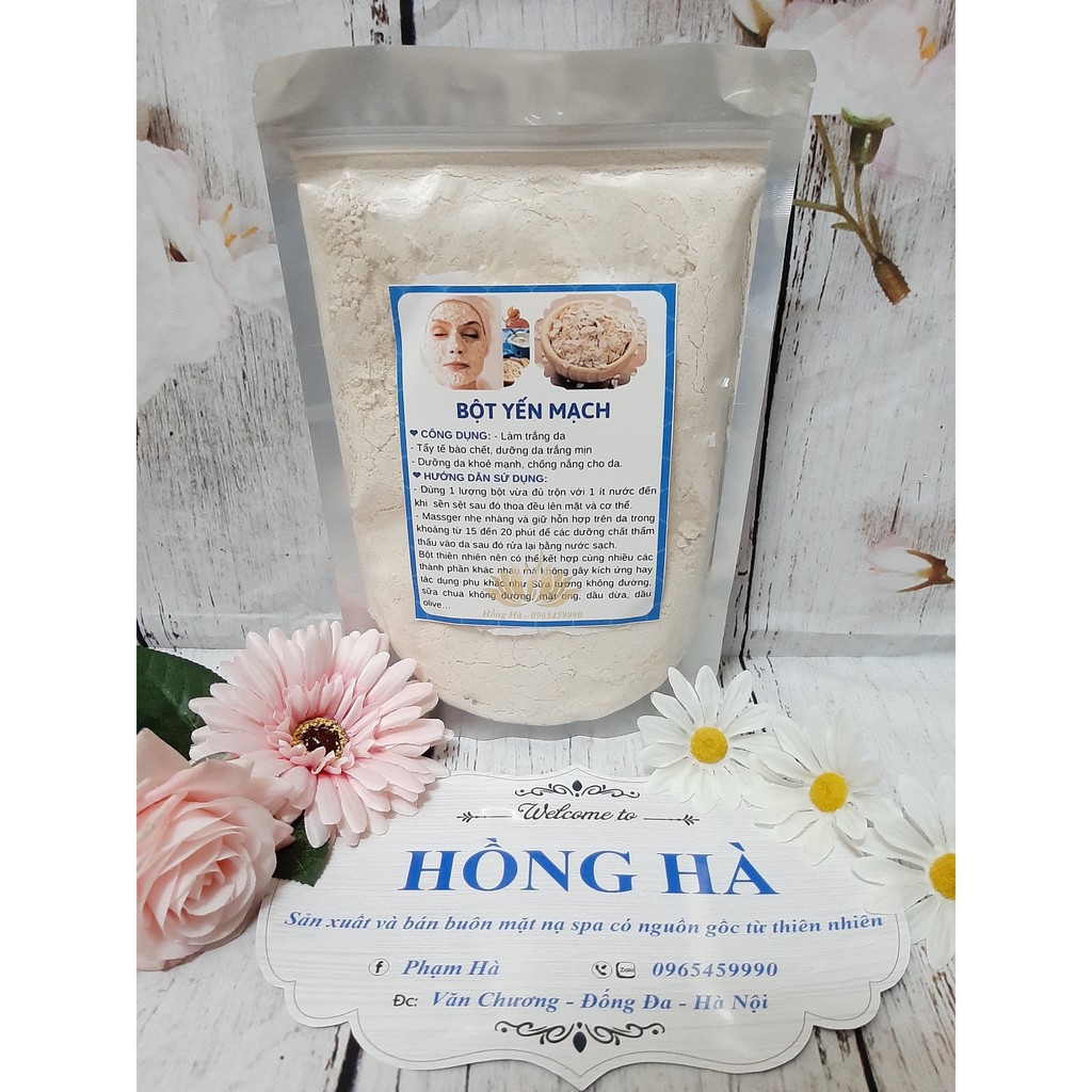 1kg Bột Yến mạch đắp mặt của Úc nguyên chất 100% Giá tại xưởng handmade