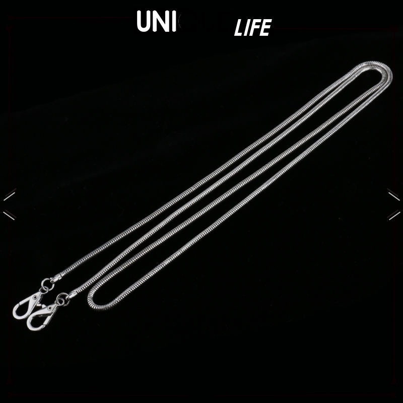 Dây Xích Đeo Túi Xách Dạng Xích Mảnh Màu Bạc Thay Thế