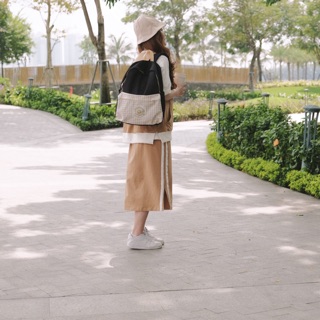 Balo Vải - daisy backpack Linlincanvas