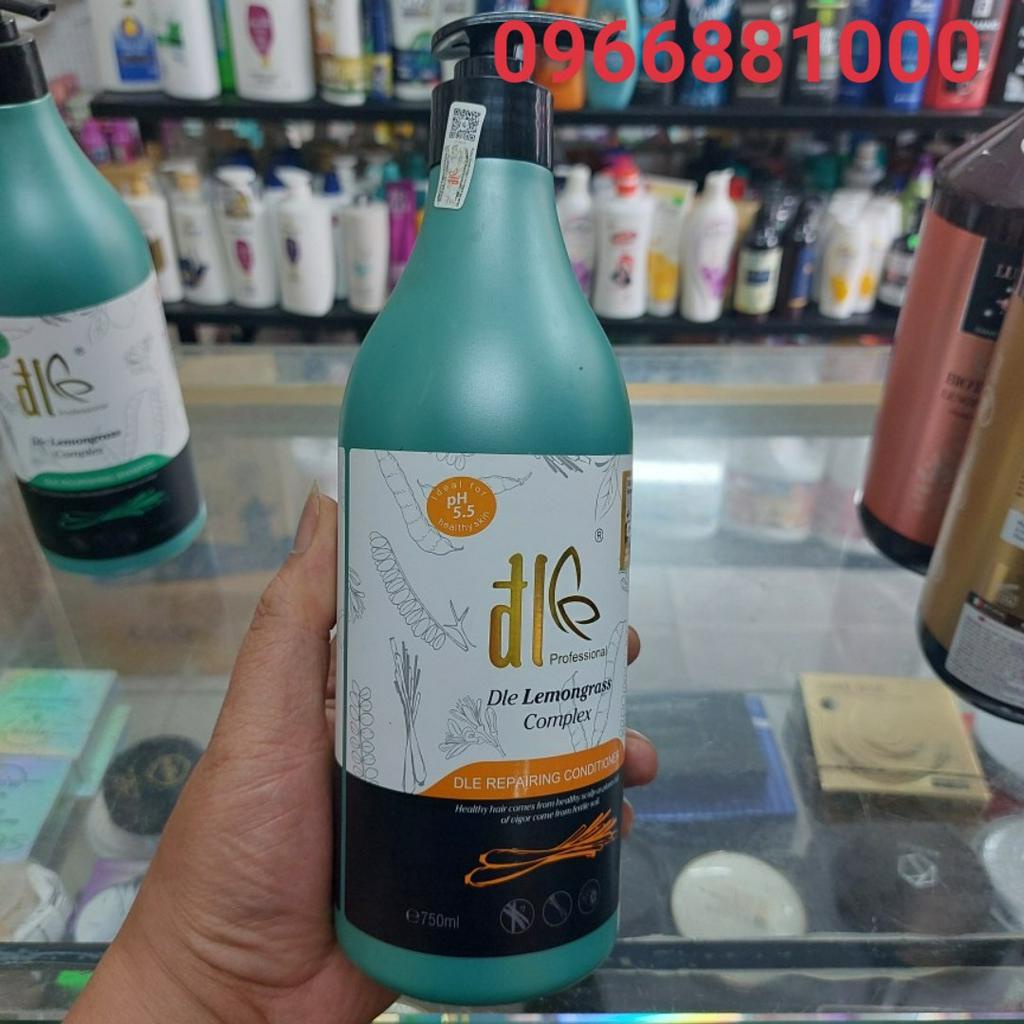 Bộ Dầu Gội Xả Thảo Dược DK Professional 750+750ml Bồ Kết Xả Chanh