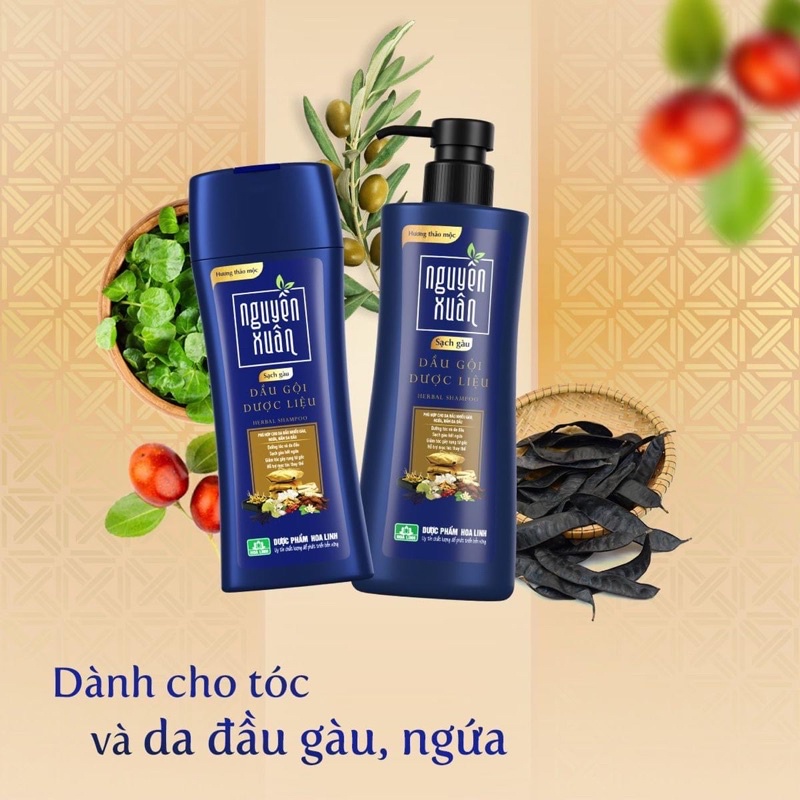 Dầu gội dược liệu Nguyên Xuân lọ 250ml