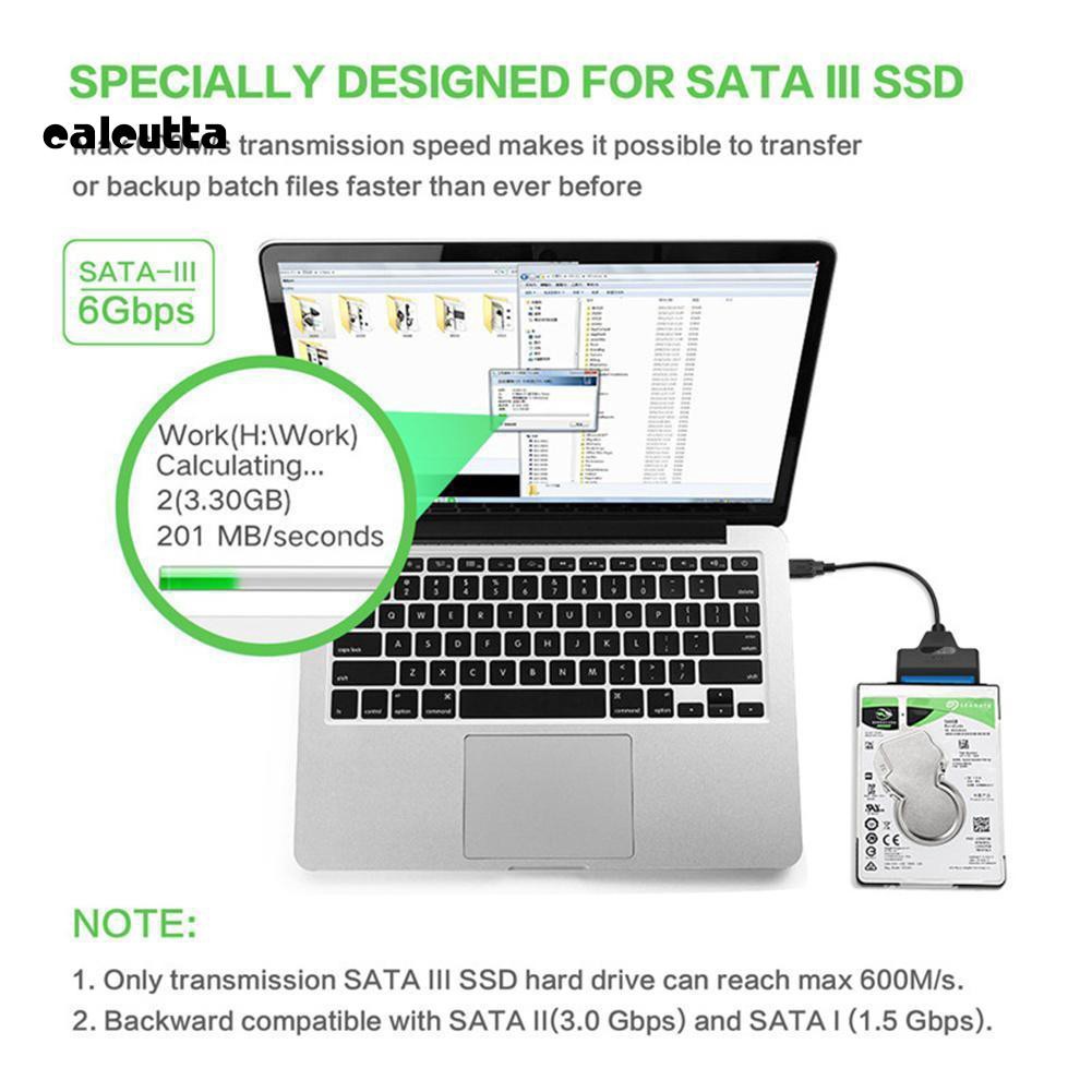 Cáp chuyển đổi ổ cứng SSD USB 3.0 sang 22Pin SATA 2.5inch