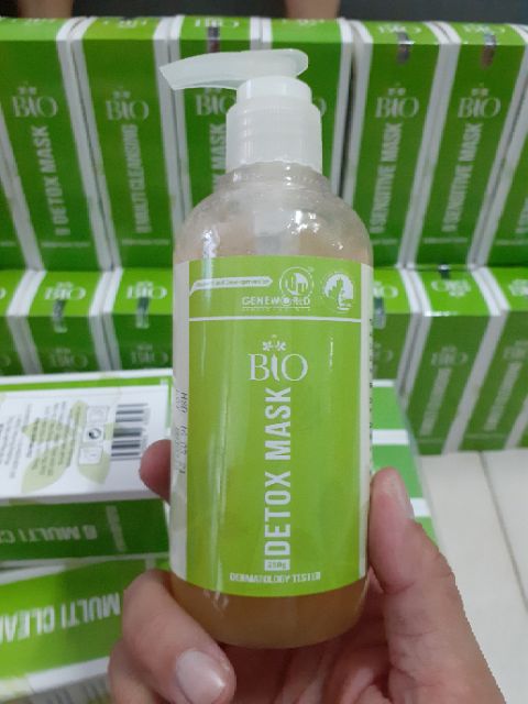 BIO DETOX MASK 250g, Sản phẩm dùng để đào thải độc tố tích tụ lâu ngày trên da được ưa chuộng ở các spa và viện thẩm mỹ.