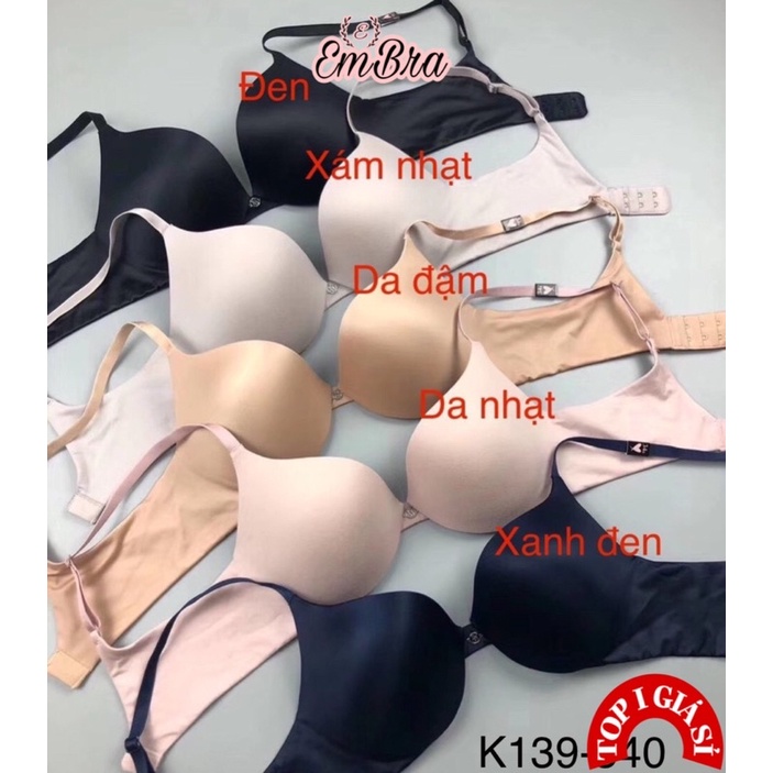 Áo Lót Nữ Cao Cấp VS A015 Victoria Secret dư xịn Trơn Có Gọng Đệm Mỏng 1cm Form Áo Cực Đẹp EBALCG01