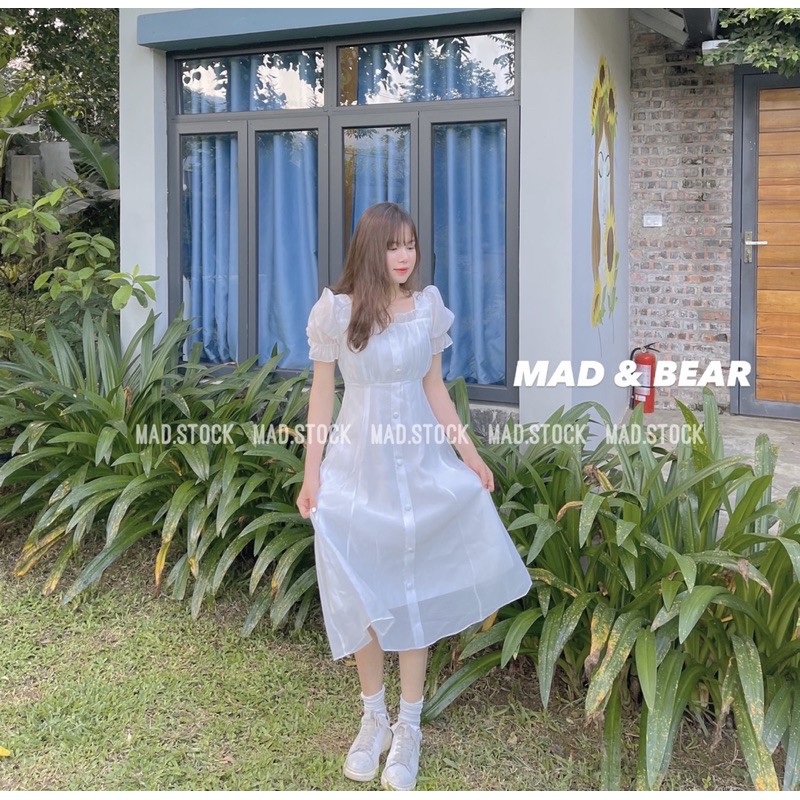 � ĐẦM TRẮNG TIỂU THƯ CÚC BỌC ĐẸP � VÁY TRẮNG DỄ THƯƠNG BV � | BigBuy360 - bigbuy360.vn