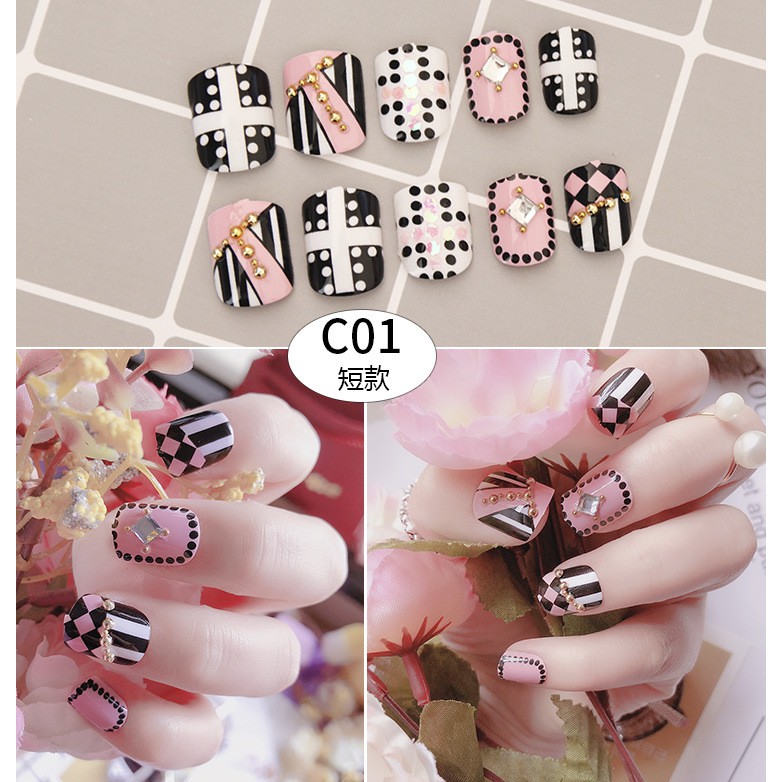 Nail tay - Mẫu đính đá, nhủ_5 ( Giá bán Lẻ + bảng Sỉ )