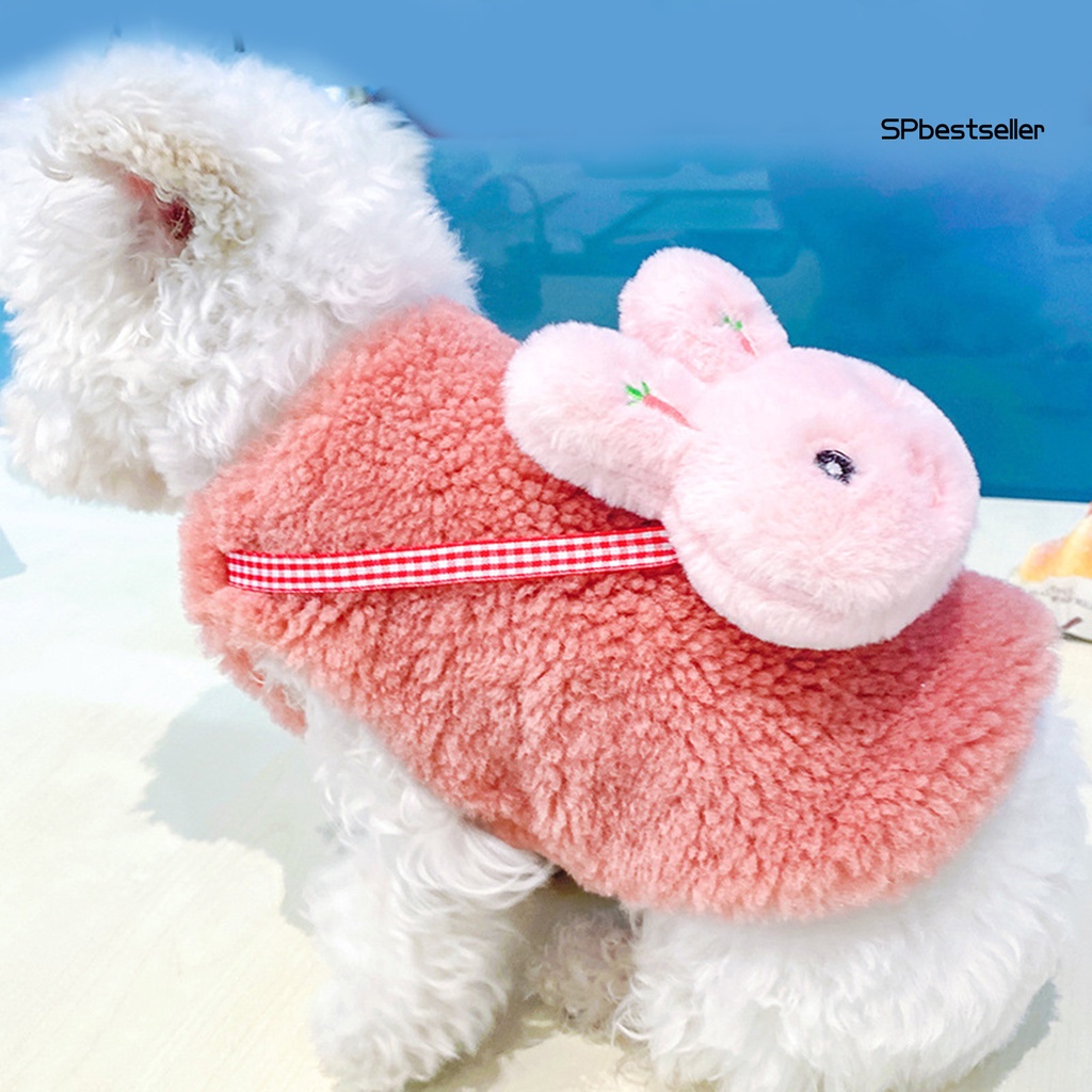 Áo sweater dệt kim dày dặn giữ ấm cho thú cưng cỡ nhỏ/vừa