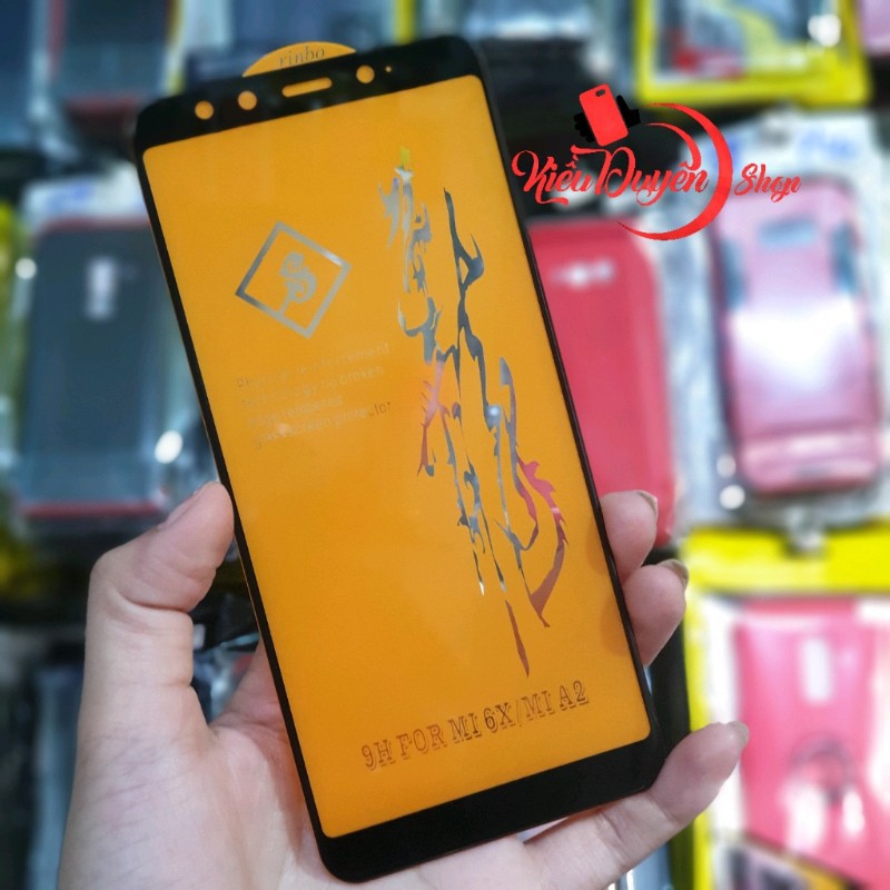 [Freeship toàn quốc từ 50k] Xiaomi Mi A2 - Mi 6X Dán cường lực full keo toàn màn hình