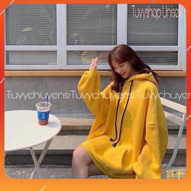 ❤KÈM VIDEO❤Áo hoodie nỉ trơn basic