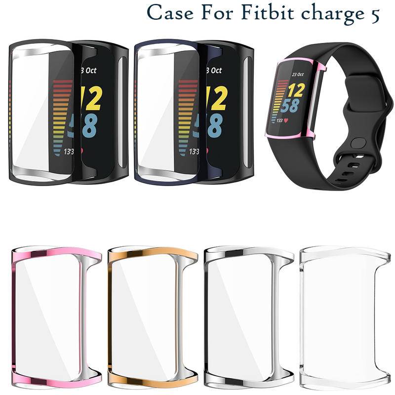 Vỏ bảo vệ màn hình cho Fitbit Charge 5 4 3 SmartWatch Vỏ bảo vệ cho Charge5 Charge4 Charge3 Vỏ TPU đ