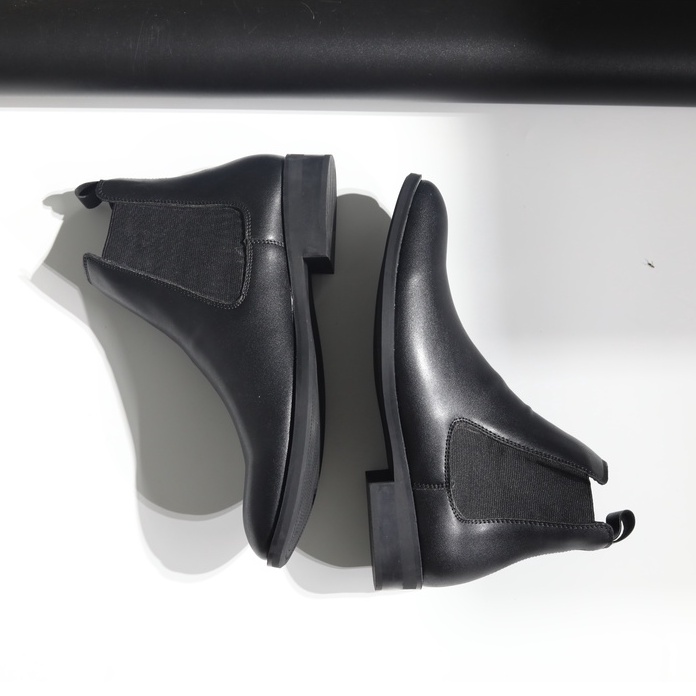 Giày Chelsea Boot Hood - Da pu cao cấp loại 1 - Đế cao su đúc nguyên khối