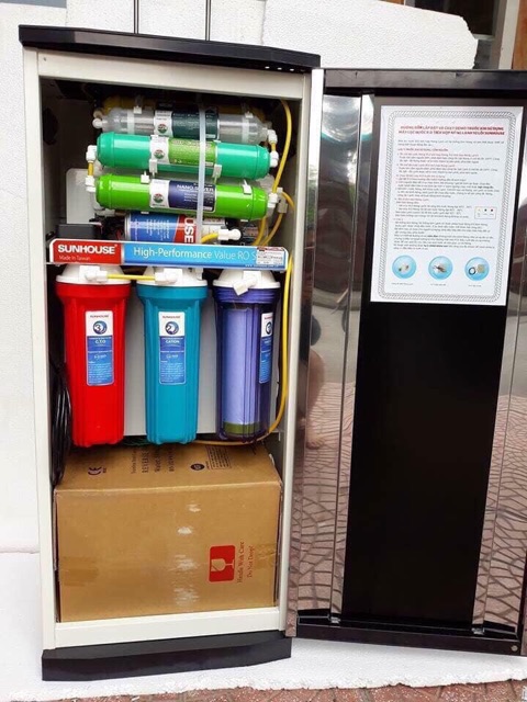 MÁY LỌC NƯỚC 10 LÕI RO TÍCH HỢP NÓNG LẠNH SHR76210CK | BigBuy360 - bigbuy360.vn