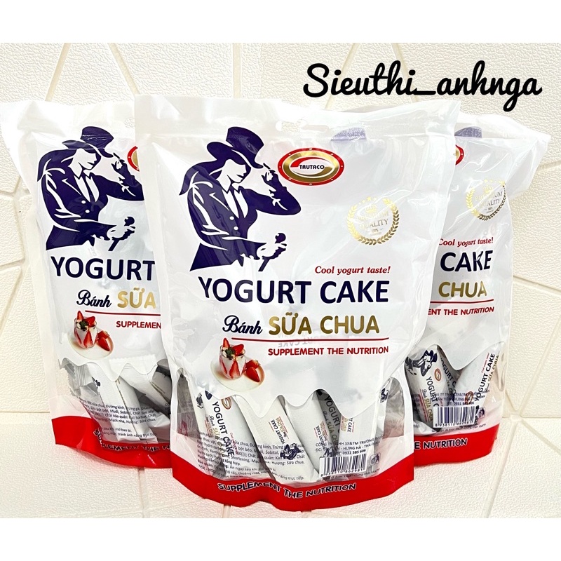 Bánh Sữa Chua Yogurt Cake Túi 250G (Giòn-Thơm)