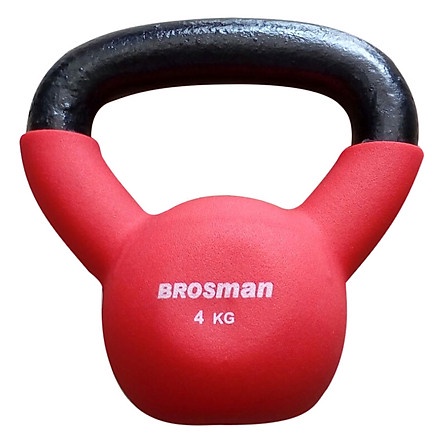 Tạ bình vôi 4kg Brosman, Tạ ấm tập squat 4kg