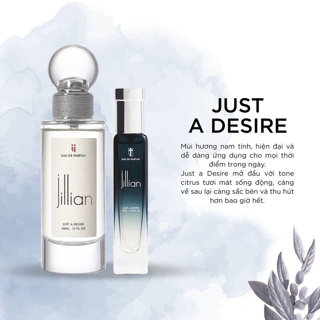 Nước hoa nam Jillian: Just a Desire (EDP) 50ml