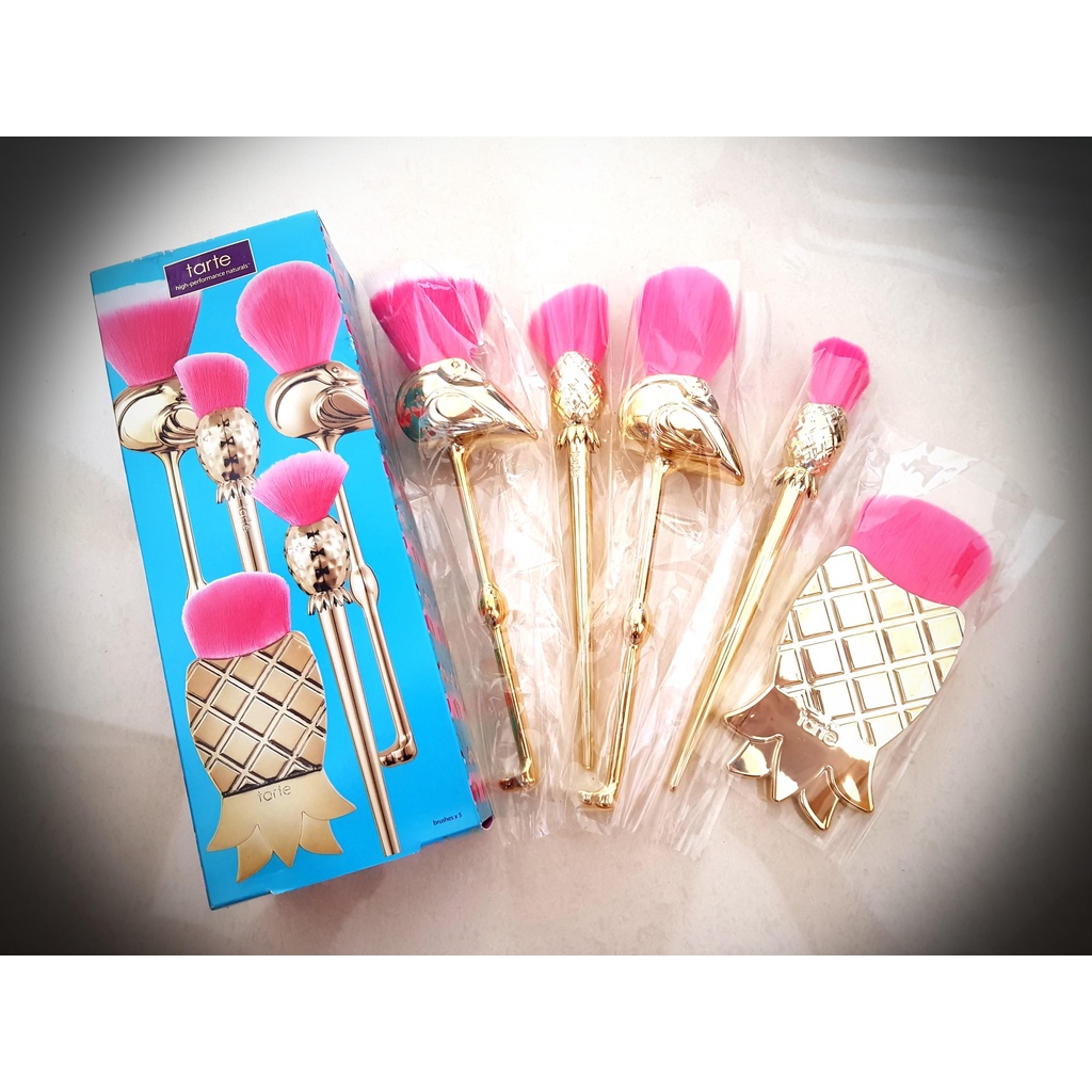 Bộ cọ trang điểm Tarte let's flamingle brush set