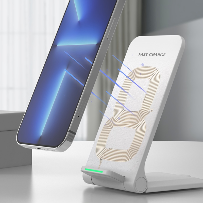 Đế Sạc Nhanh Không Dây 15W Cho iPhone 13 12 11 Pro Max X XS XR 8 Plus S9 S10 S20 QC 3.0 Và Phụ Kiện