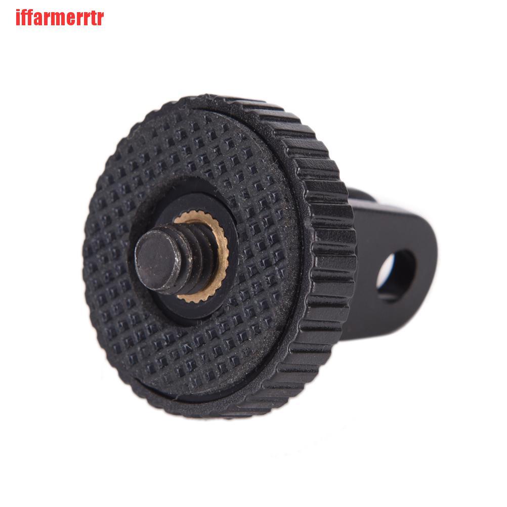 {iffarmerrtr}1PCS 1/4” Quick-Release Mini Tripod Mount Monopod Adapter for GoPro Hero 3+ 4 5 Hot Sale KGD