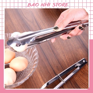 Kẹp inox gắp thức ăn, đồ nóng, đá 88104 BẢO NHI SHOP