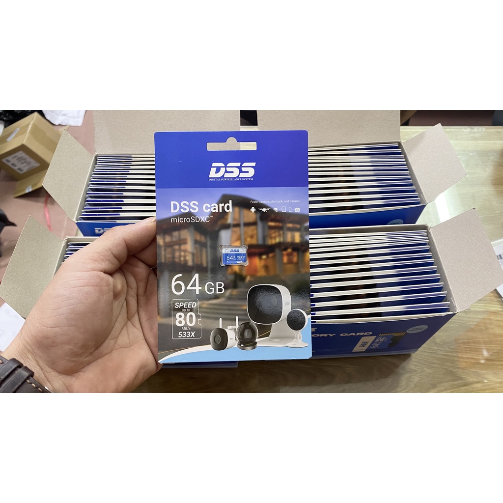 Thẻ nhớ DSS 64GB Class 10 tốc độ 80Mb/s Chính Hãng DSS phân phối