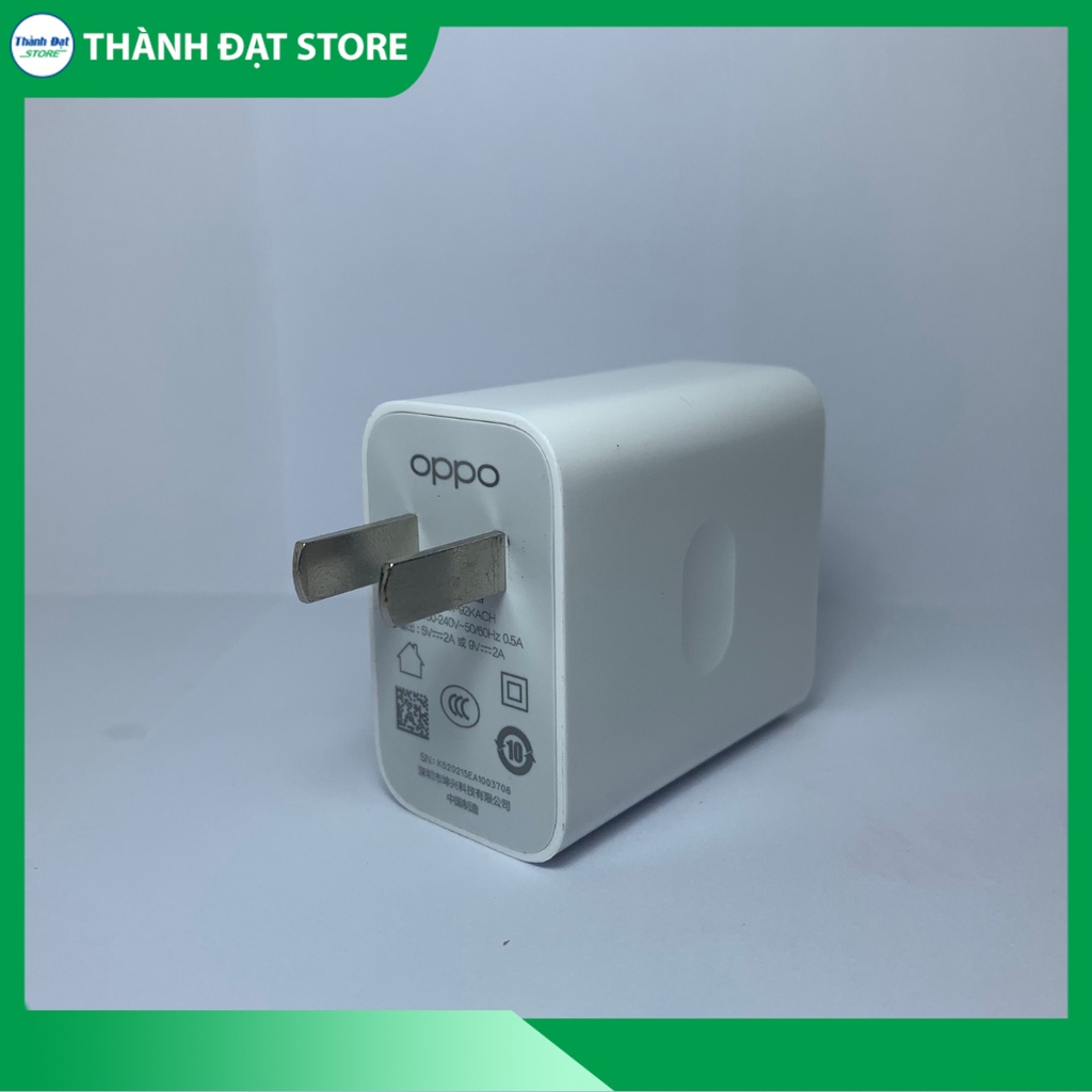Bộ Củ, Cáp Sạc Nhanh Oppo/Realme 18W - Bộ sạc nhanh chính hãng,Bảo hành 12 tháng
