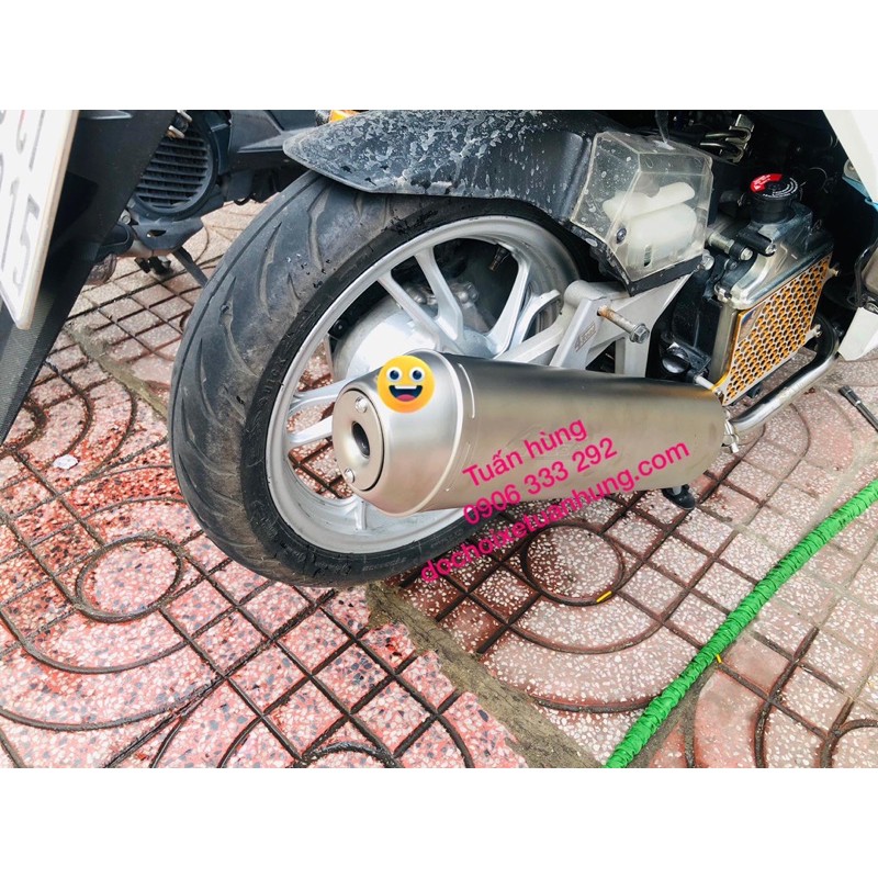 Pô 4road PHÁP  gắn vario150/ 2018-2021 âm thanh rất hay - pô 4 road vario 150 - đồ chơi xe vario