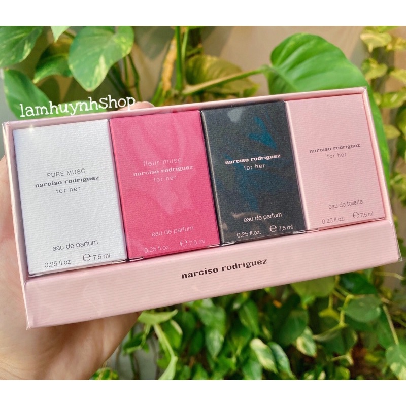 Nước hoa mini NARCISO FOR HER edt 7,5ml