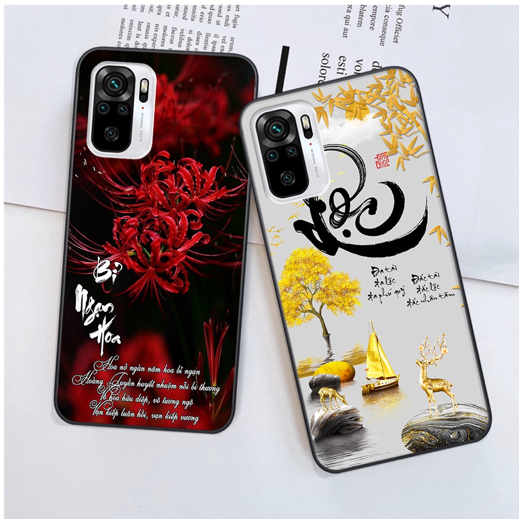 Ốp lưng Xiaomi REDMI NOTE 10 in hình chữ tài chữ lộc, Cha Mẹ, bình an SIÊU ĐẸP