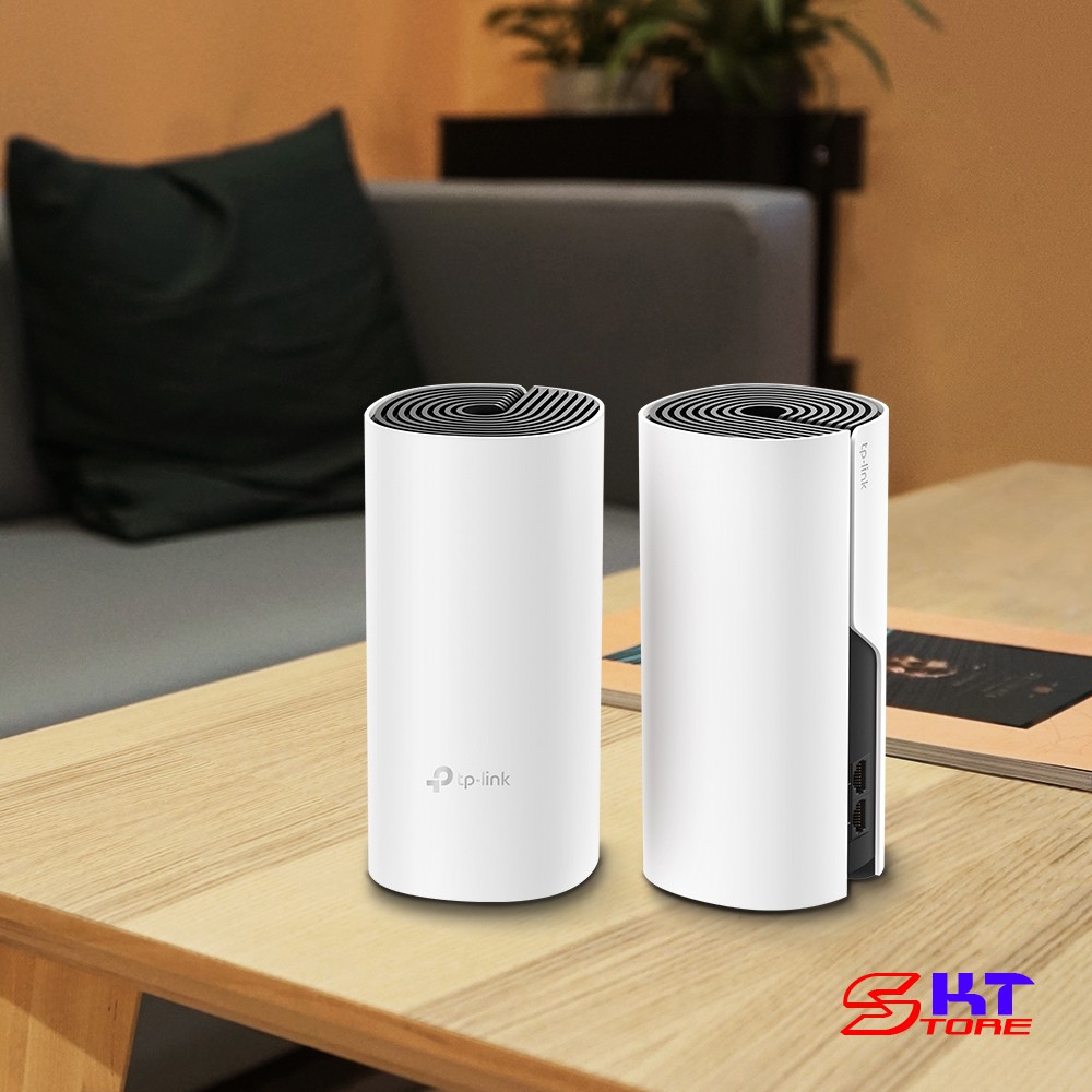 Bộ Phát Wifi Mesh Tp-Link Deco M4 (2-pack) Chuẩn AC Tốc Độ 1200Mbps - Hàng Chính Hãng