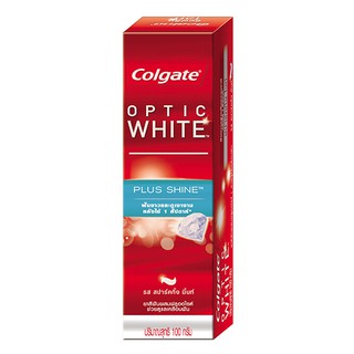 E - Kem Đánh Răng Colgate Optic White Plus Trắng Sáng 100G