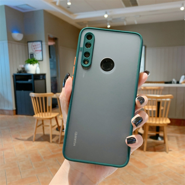 Ốp lưng mặt nhám chống sốc cho Huawei Y9 Prime Y6 Pro 2019 Nova 5i Pro 3i 2i | WebRaoVat - webraovat.net.vn