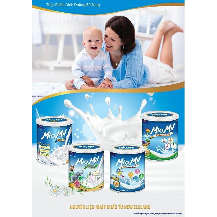 Sữa MIO MIL COLOKIDS cho trẻ biếng ăn, hay nôn trớ, tiêu hóa kém từ 0-12 tháng tuổi