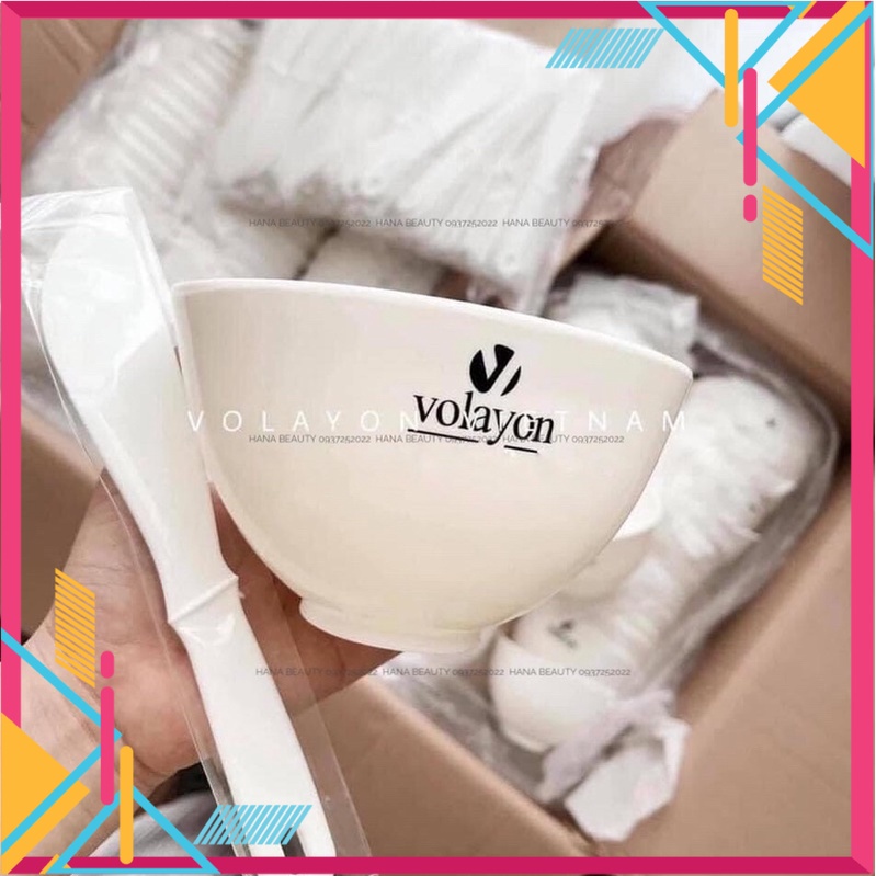 Thanh lăn lạnh và Bộ chén muỗng trộn #Volayon