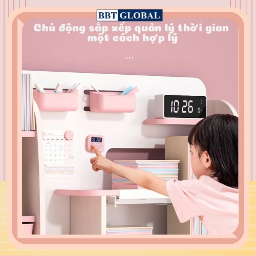 Bàn học thông minh chống gù chống cận BBT GLOBAL dài 105cm BB201-105