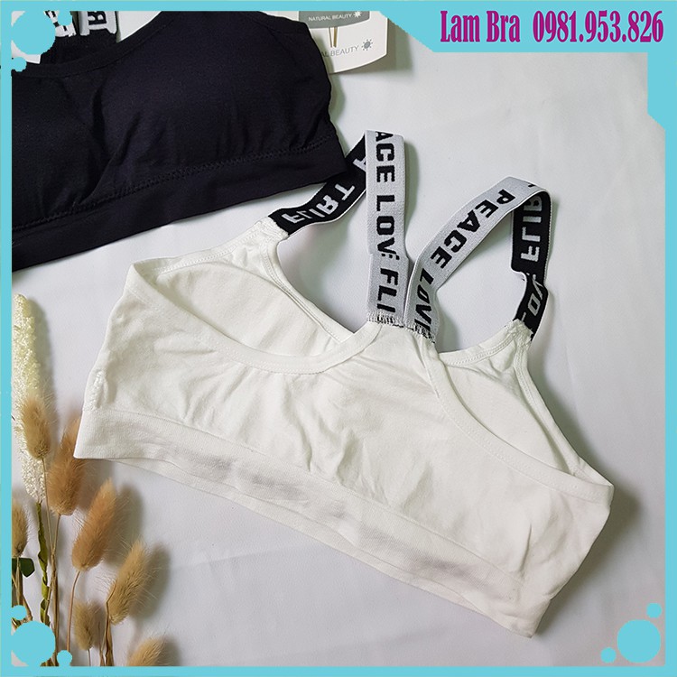 Áo Bra Tập Thể Thao Viền Chữ, Áo tập Gym Yoga Dây Viền Chữ Siêu Hot