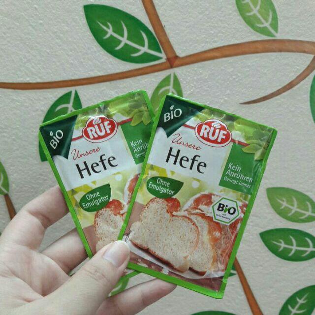 Men Nở Hữu Cơ RUF Organic Active Dry Yeast 9g/ gói