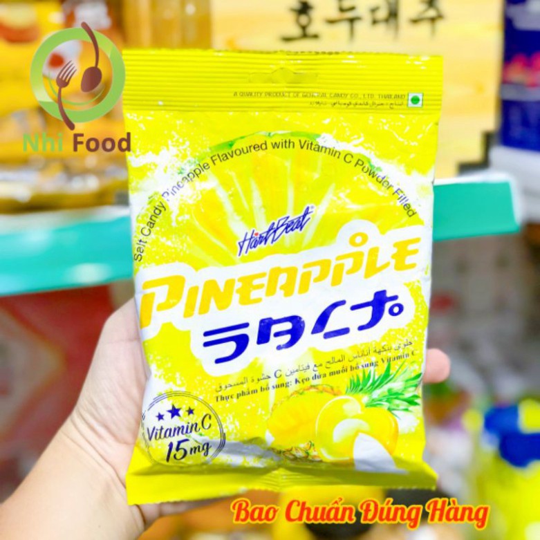 Kẹo Chanh Muối - Mây Muối - Dứa Muối Thái Lan 120g Bổ Sung Vitamin C Bao Đúng Hàng, Luôn Có Sẵn