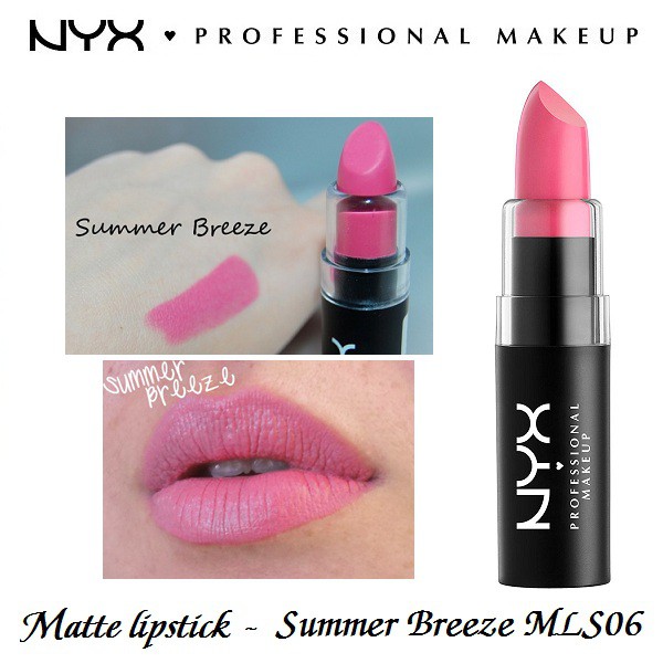 Son lì chính hãng NYX Matte Lipstick Màu sắc MLS