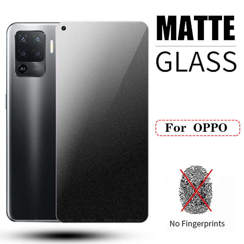 Kính cường lực Chống Vân Tay Cho OPPO A98 A78 A58 A17K A96 A77 A77s A76 A94 A95 A74 A57 A17 A16K A16 A15 A15s A5s A3s A53 A91 A92 A72 A52 A12 A1K F5 F7 F9 F11 Pro 5G 4G 2022 2023