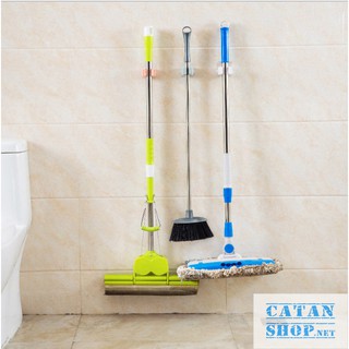 Móc treo chổi dán tường , treo cây lau nhà siêu dính thông minh, gọn gàng không gian nhà cửa GD328-Treochoi
