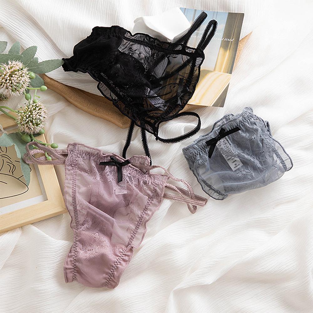 OCEANMAP Quần Lót Lưới Xuyên Thấu Quyến Rũ Thời Trang Cho Nữ