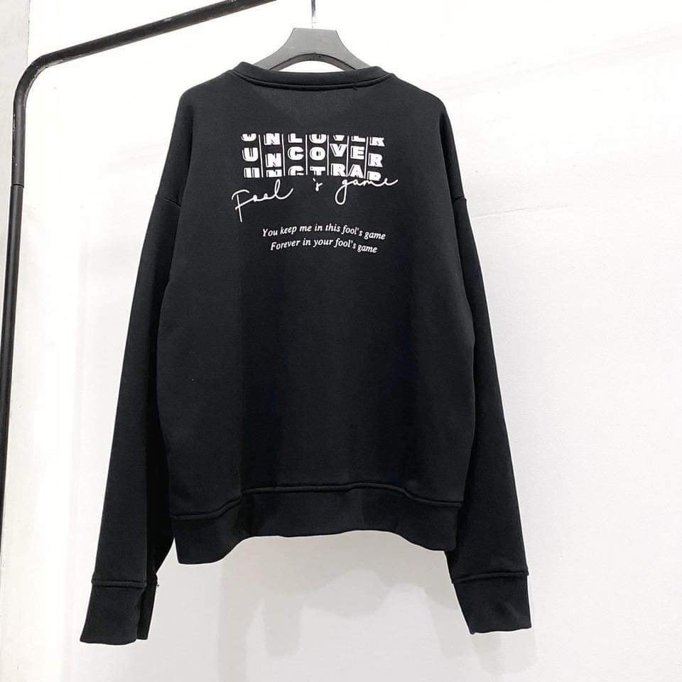 [Mã FATHANG5 giảm 10K đơn 50K] Áo Khoác Uncover Fool's Game Đen | BigBuy360 - bigbuy360.vn