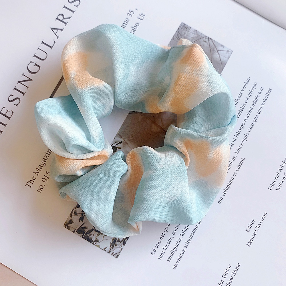 Scrunchies buộc tóc tông màu Gradient ngọt ngào, nữ tính thanh lịch PK733