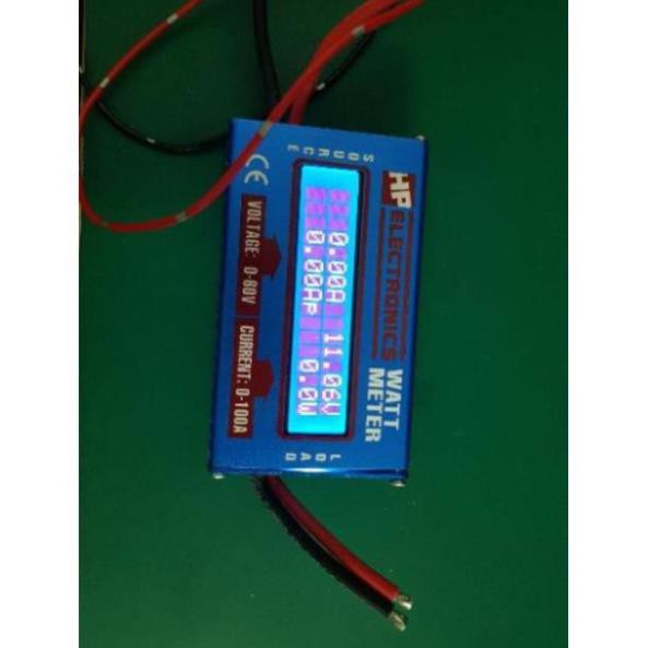 Đồng Hồ LCD Đo Dòng Volt Ampe Dc 0-100A 0-60V