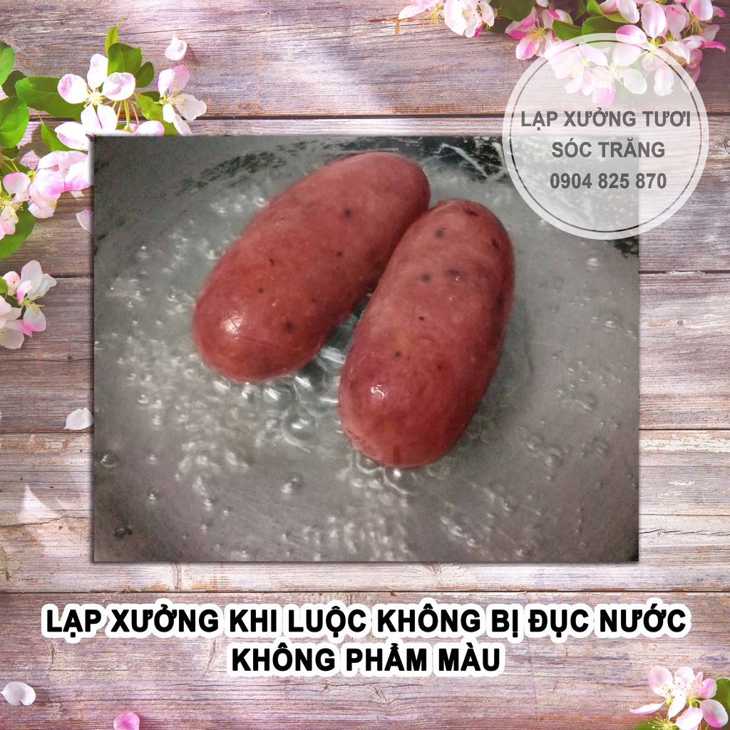 HỘP LẠP XƯỞNG SÓC TRĂNG - Loại khô 80-85% nạc- hinh that- 800gr