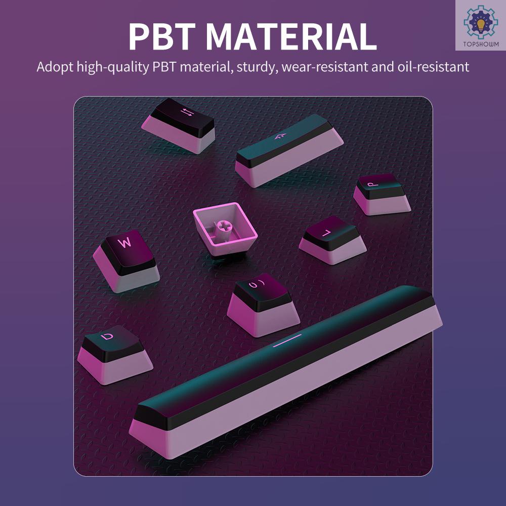 Bộ 108 phím PBT màu trắng đục cho bàn phím cơ