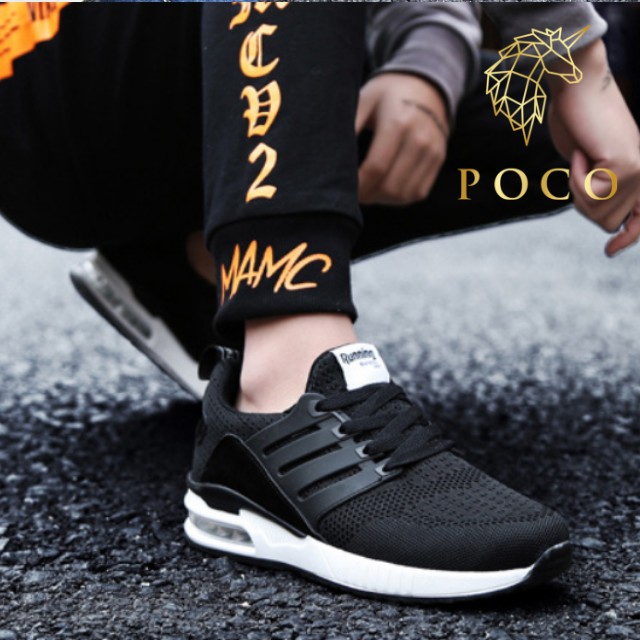 [GIẢM GIÁ GIỜ VÀNG] Giày thể thao nam cao cấp TT75DEN | BigBuy360 - bigbuy360.vn