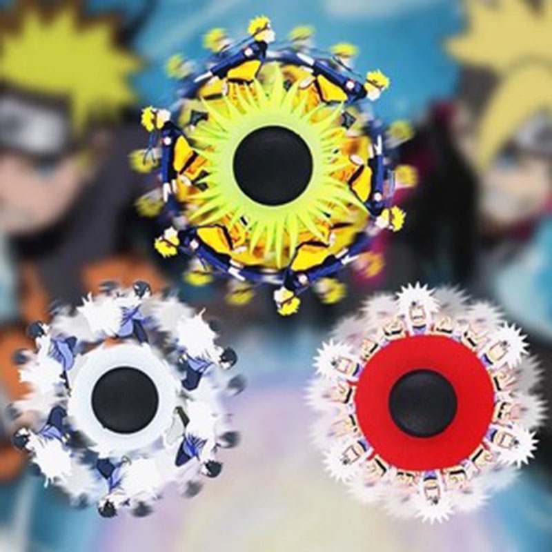 Đồ Chơi Con Quay Fidget Spinner Naruto Among Us Siêu Hót Trên Tiktok